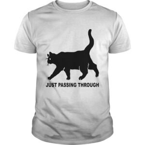 Black Cat Just Passing Through Dallas Cowboys Shirt